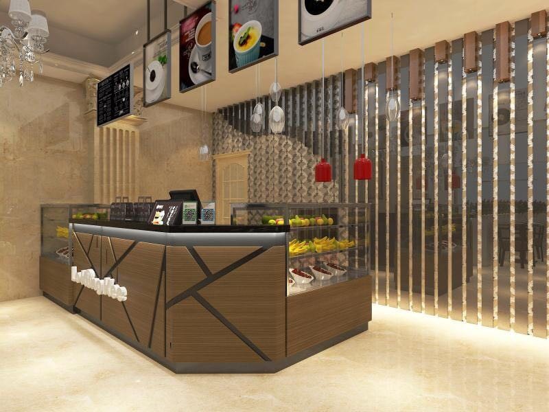 12万打造120平米工业风甜品店 装修效果图与案例解析